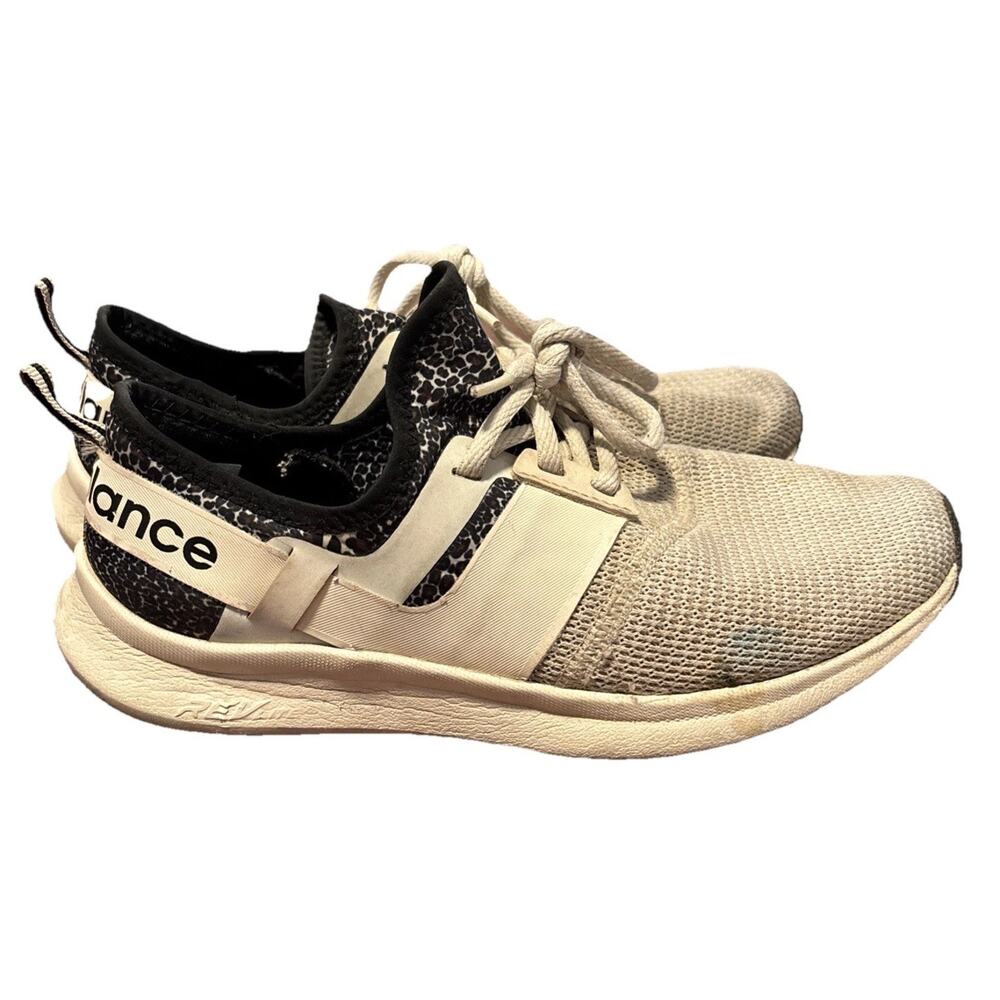 New Balance FuelCore Energize Sport Cream Black Running Shoes Womens 6.5